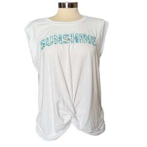 Beachly Noa Twist Knotted Tank